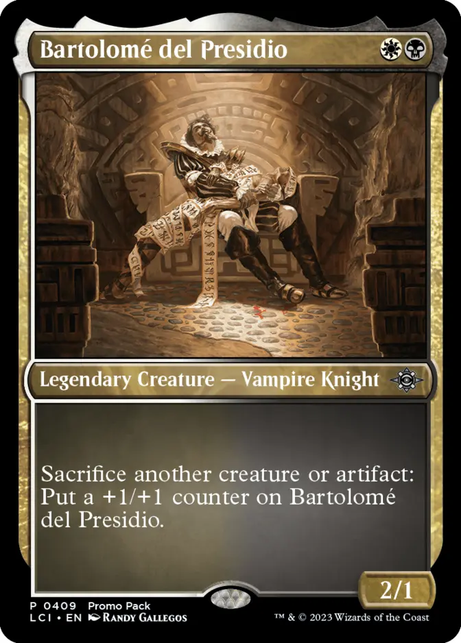 Bartolome del Presidio <promo pack> [LCI]