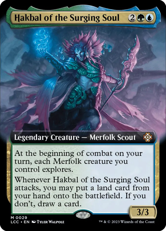 Hakbal of the Surging Soul <extended> [LCC] (F)