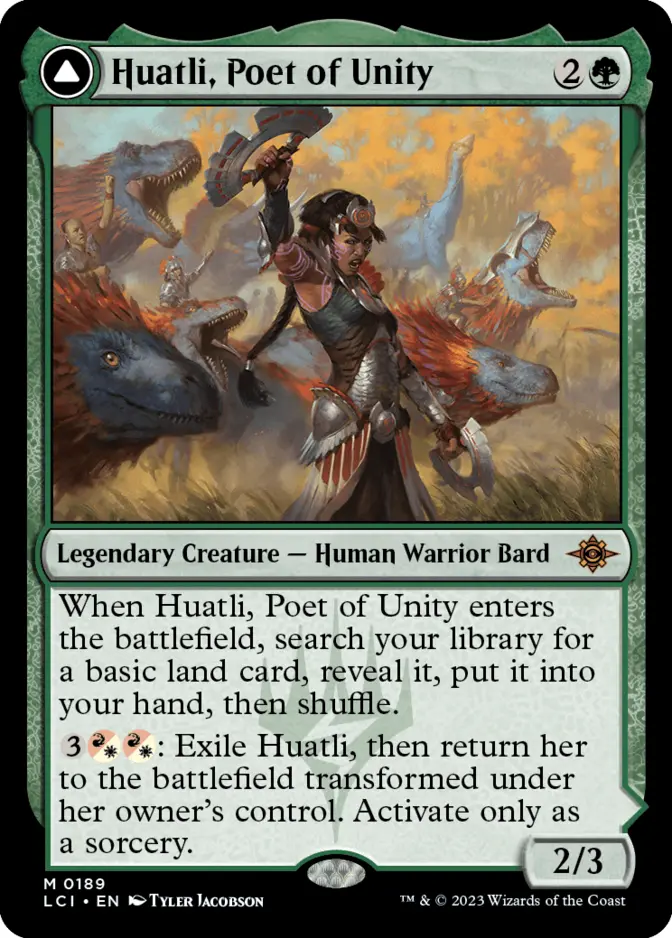 Huatli, Poet of Unity [LCI] (F)
