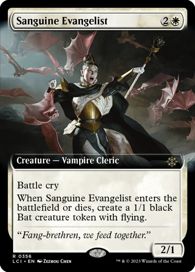 Sanguine Evangelist <extended> [LCI]