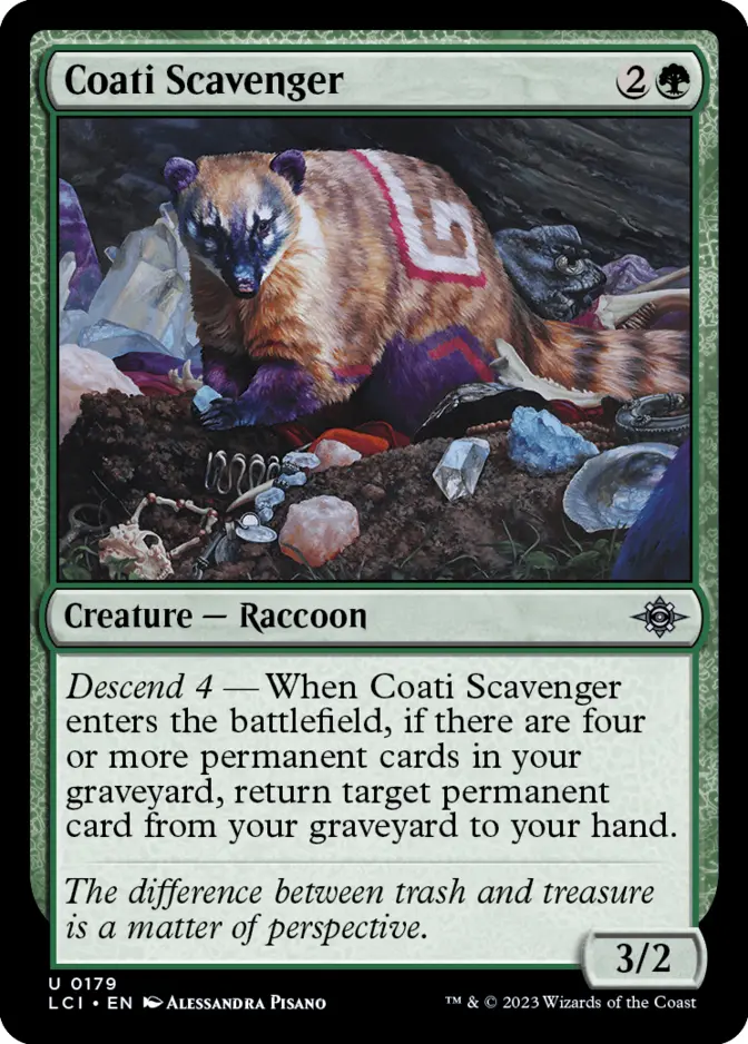 Coati Scavenger [LCI]