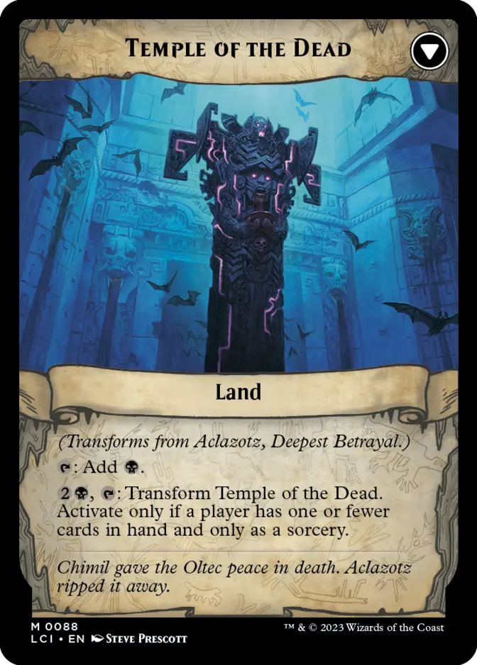 Temple of the Dead [LCI]