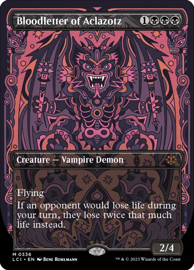Bloodletter of Aclazotz <borderless> [LCI]