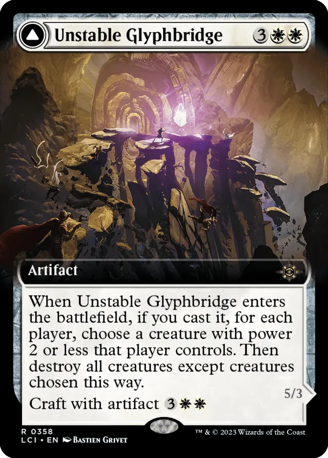 Unstable Glyphbridge <extended> [LCI]