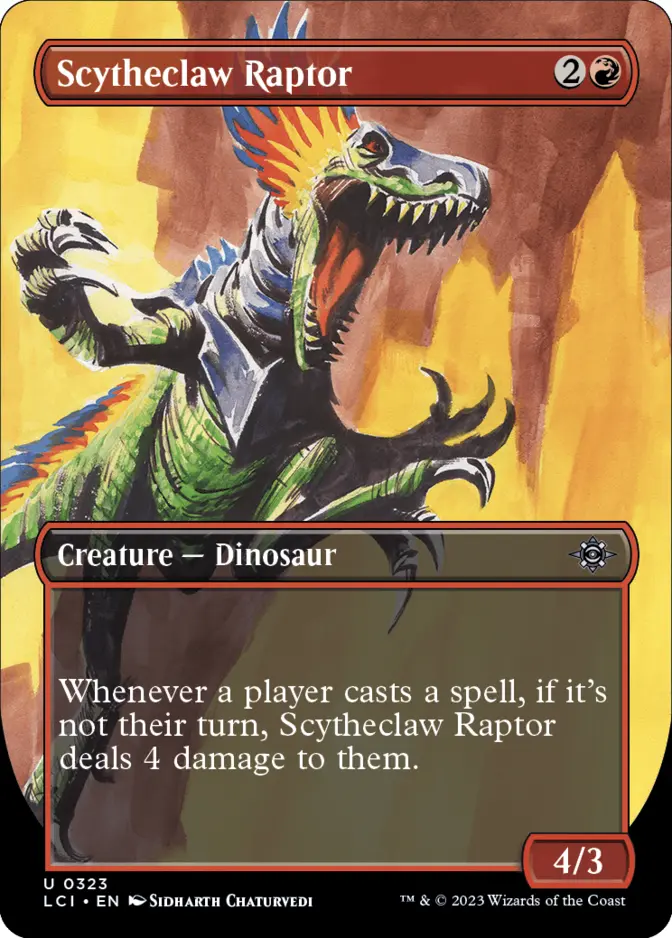 Scytheclaw Raptor <borderless> [LCI]