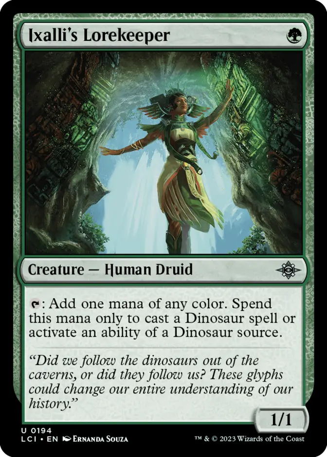 Ixalli's Lorekeeper [LCI]