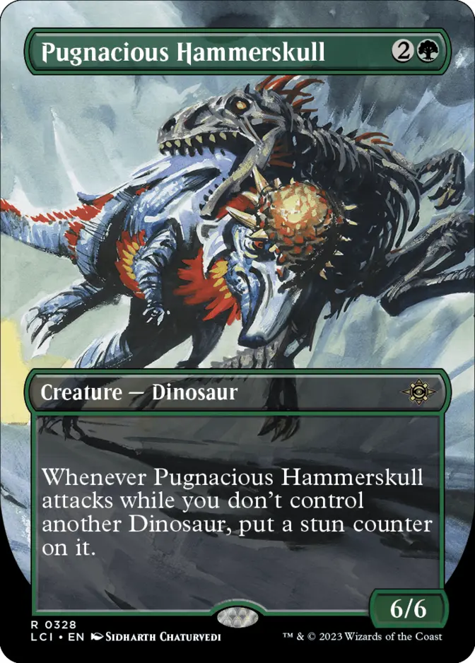 Pugnacious Hammerskull <borderless> [LCI] (F)