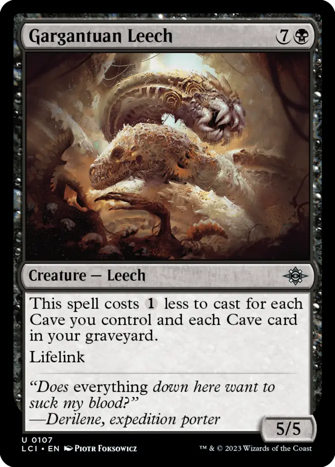 Gargantuan Leech [LCI]