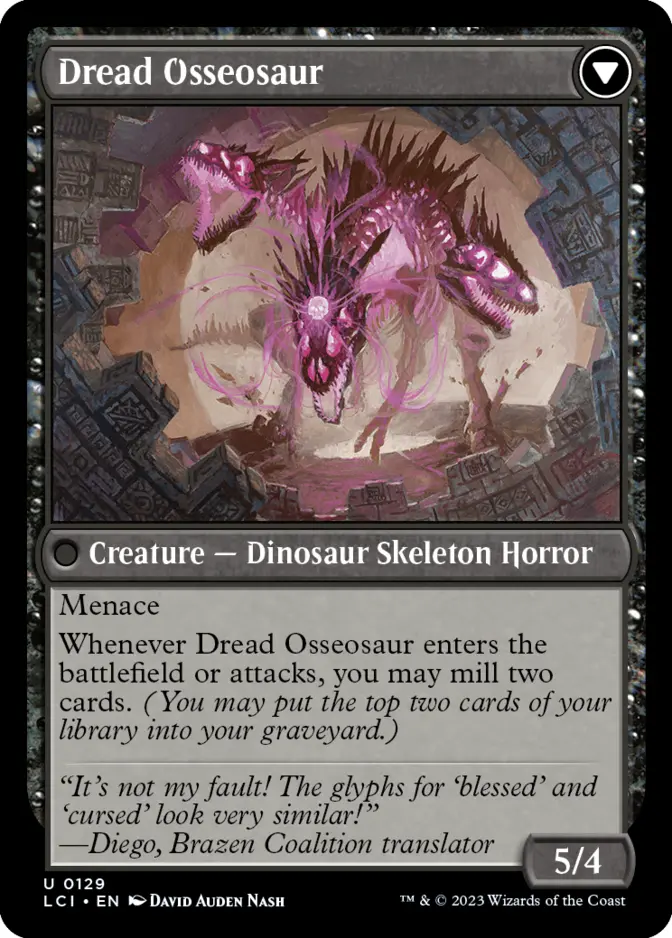 Dread Osseosaur [LCI] (F)