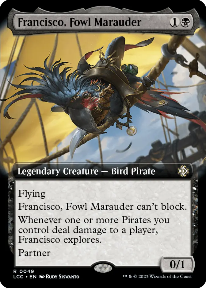 Francisco, Fowl Marauder <extended> [LCC]