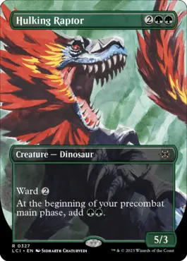 indoraptor mtg commander deck Visual View choose an opponent at random Indoraptor, the Perfect Hybrid Custom