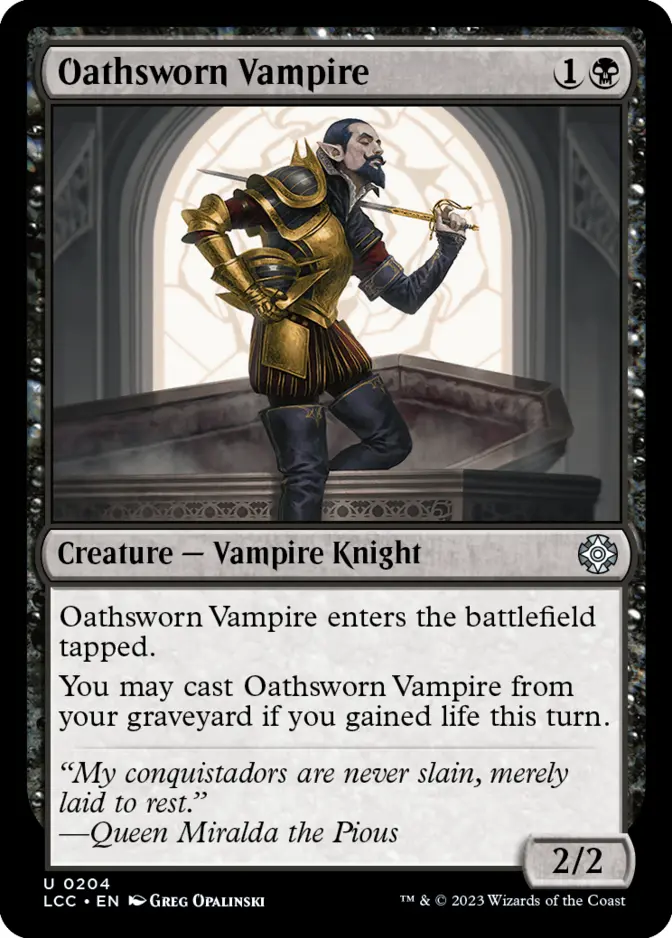 Oathsworn Vampire [LCC]