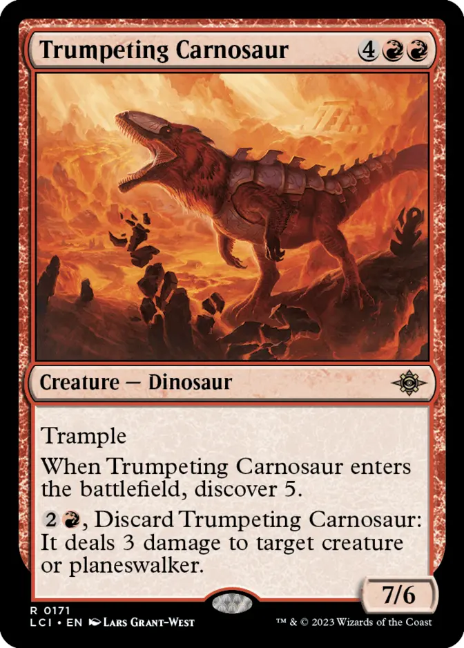 Trumpeting Carnosaur [LCI]