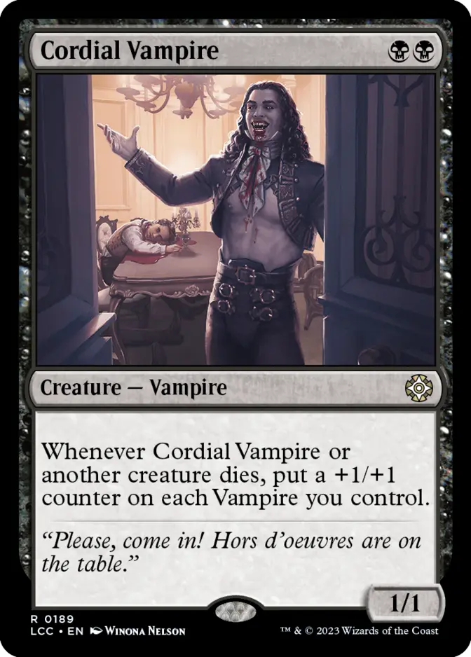 Cordial Vampire [LCC]