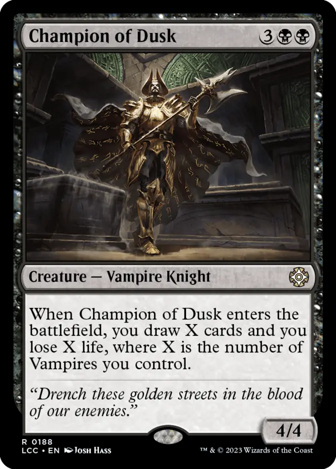 Champion of Dusk [LCC]