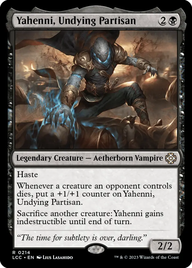Yahenni, Undying Partisan [LCC]