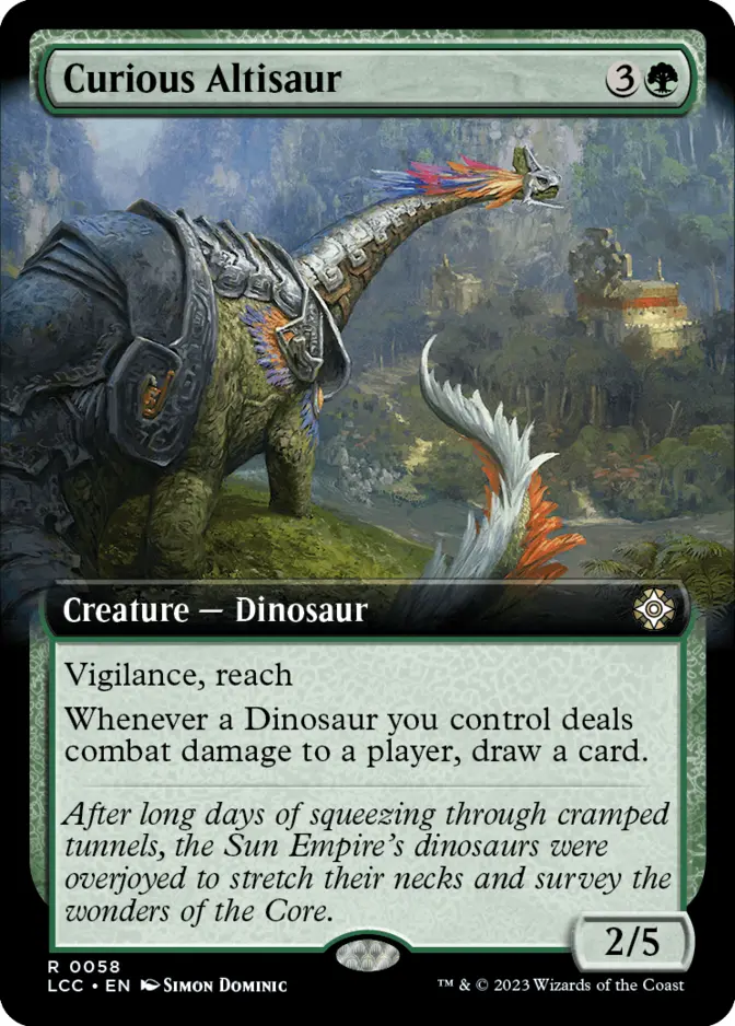 Curious Altisaur <extended> [LCC]