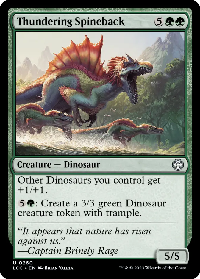 Thundering Spineback [LCC]