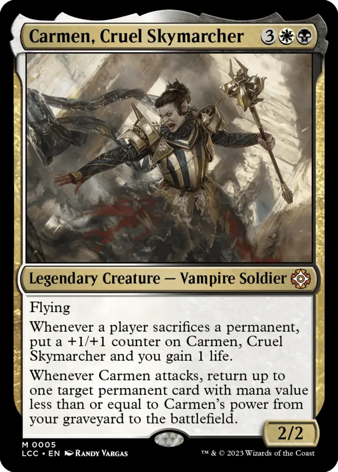 Carmen, Cruel Skymarcher [LCC] (F)