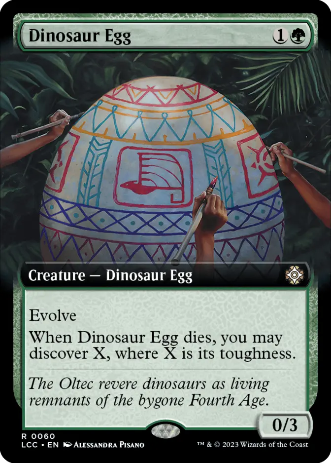 Dinosaur Egg <extended> [LCC]