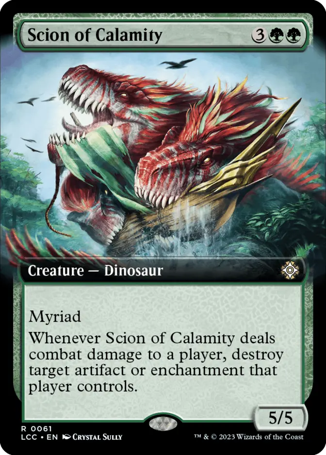 Scion of Calamity <extended> [LCC]