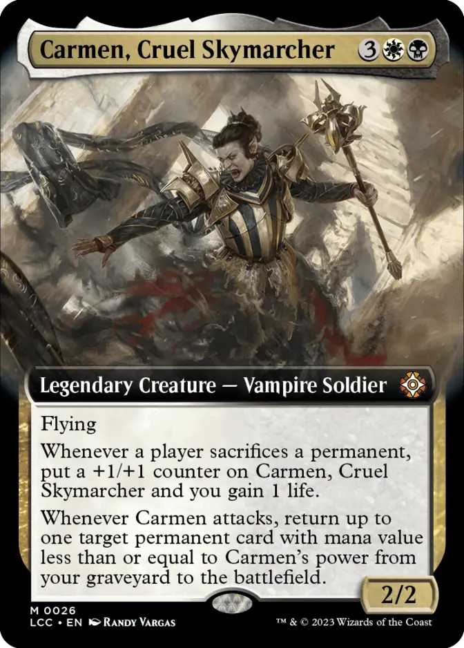 Carmen, Cruel Skymarcher <extended> [LCC]