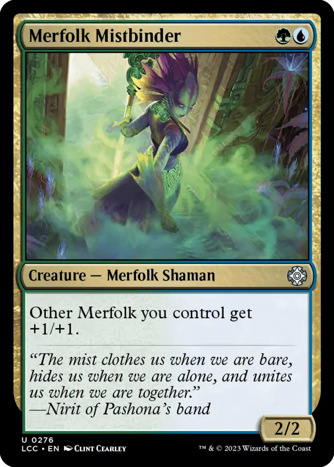 Merfolk Mistbinder [LCC]