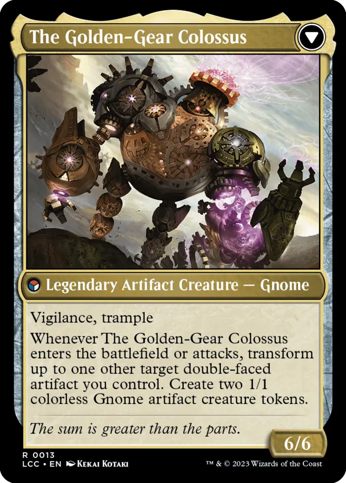 The Golden-Gear Colossus [LCC] (F)
