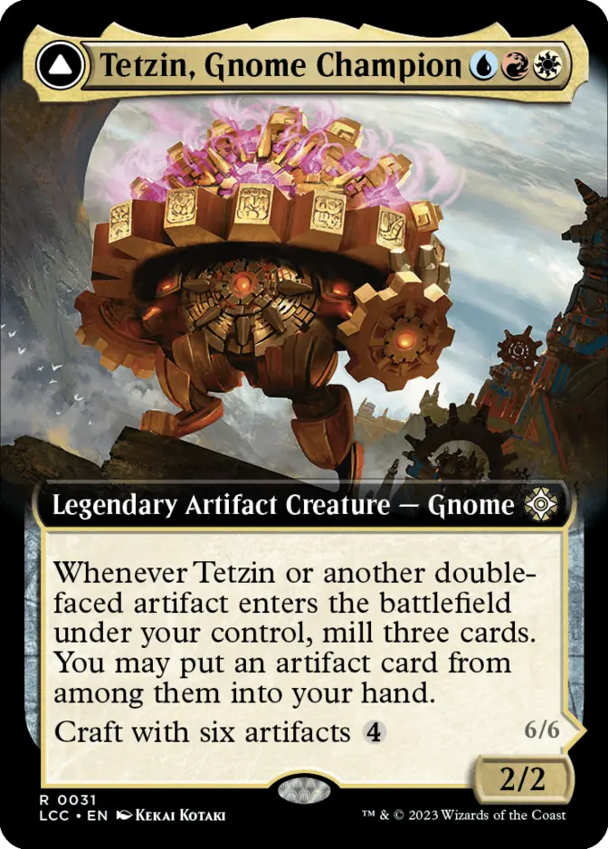 Tetzin, Gnome Champion <extended> [LCC] (F)