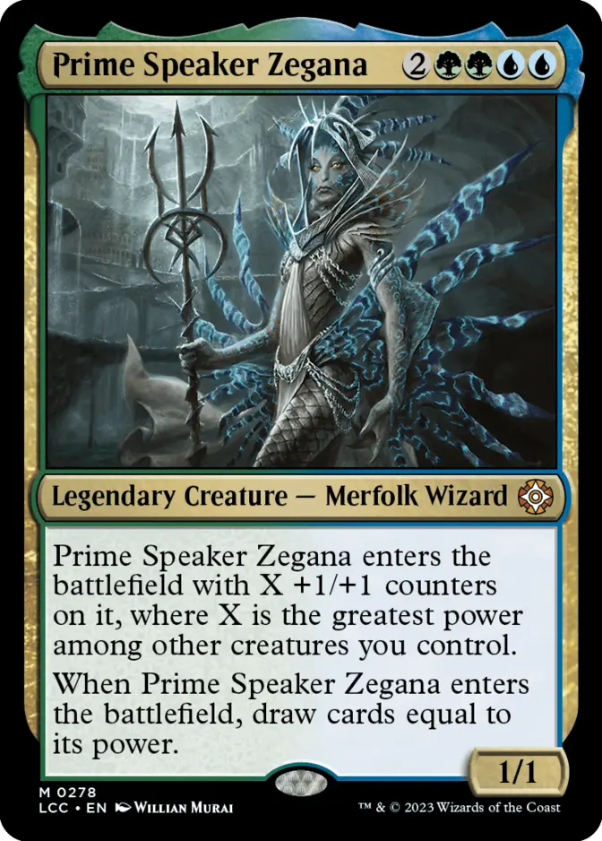 Prime Speaker Zegana [LCC]