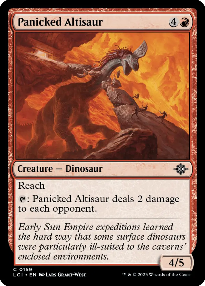 Panicked Altisaur [LCI] (F)