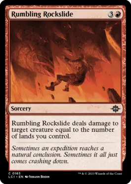 Rumbling Rockslide