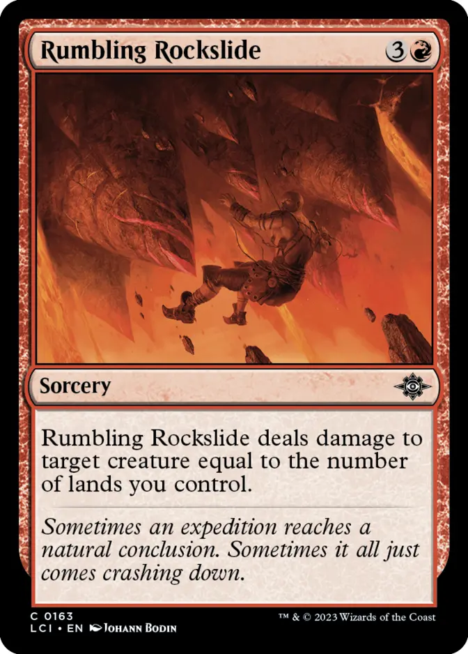 Rumbling Rockslide [LCI]