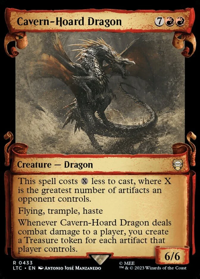 Cavern-Hoard Dragon <showcase> [LTC] (F)