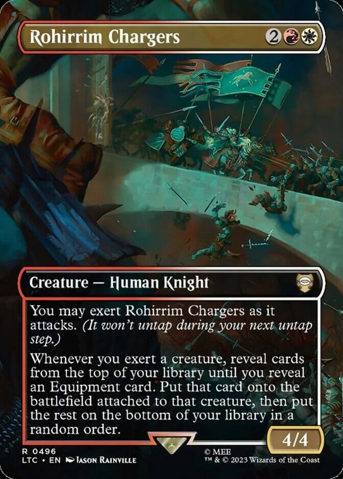 Rohirrim Chargers <borderless> [LTC] (F)