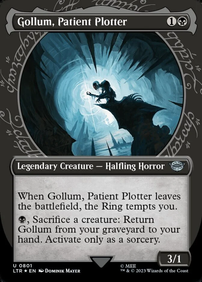 Gollum, Patient Plotter <showcase - Surge Foil> [LTR] (F)
