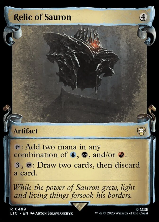 Relic of Sauron <showcase> [LTC] (F)