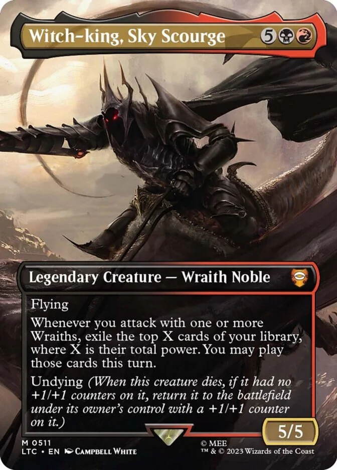Witch-king, Sky Scourge <borderless> [LTC] (F)