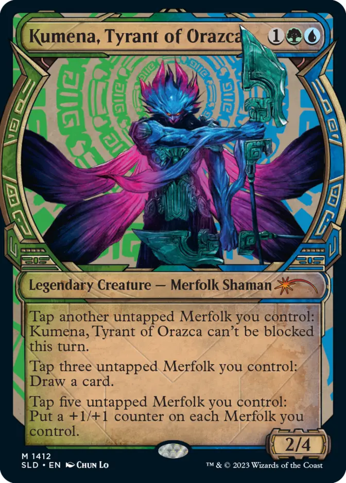 Kumena, Tyrant of Orazca <Showcase Lost Caverns of Ixalan> [SLD]