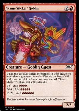 "Name Sticker" Goblin