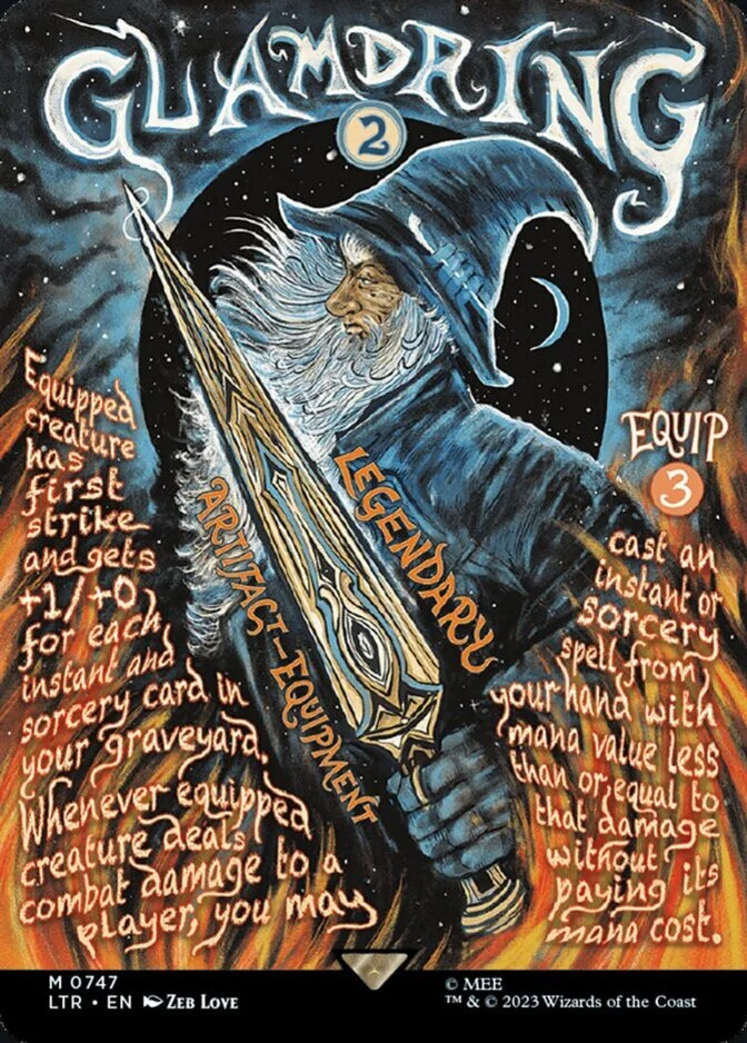 Glamdring <borderless poster> [LTR] (F)