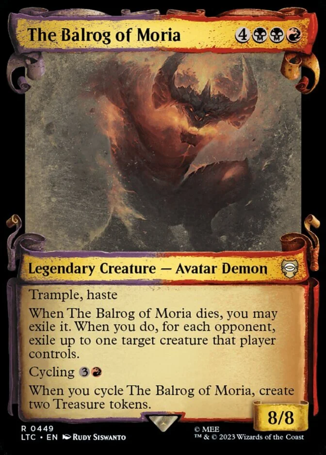 The Balrog of Moria <showcase> [LTC] (F)