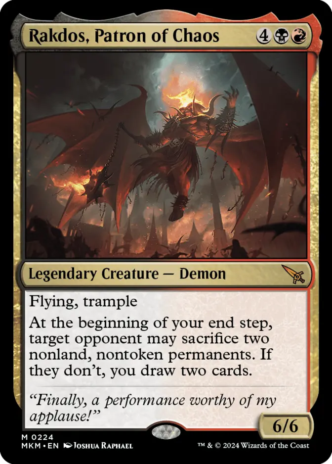 Rakdos, Patron of Chaos [MKM]