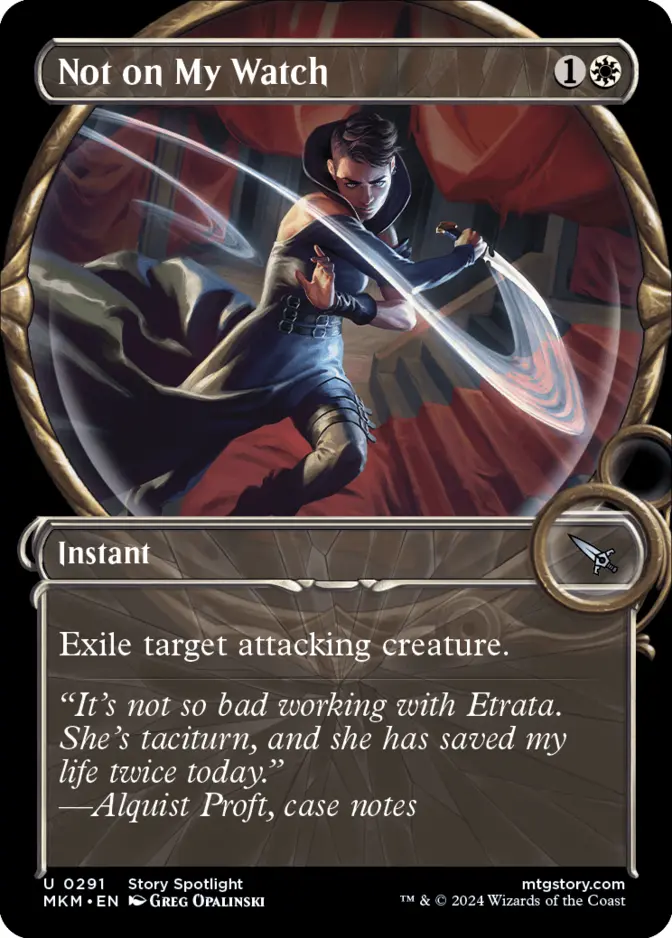 Not on My Watch <showcase> [MKM]