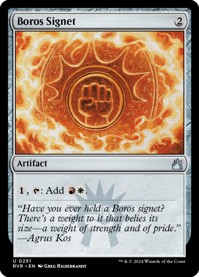 Boros Signet [RVR]