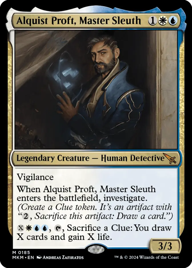 Alquist Proft, Master Sleuth [MKM] (F)