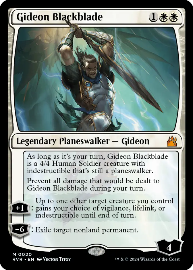 Gideon Blackblade [RVR] (F)
