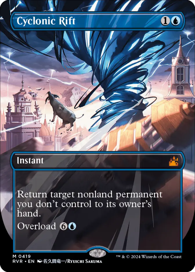 Cyclonic Rift, Ravnica Remastered (RVR) Price History