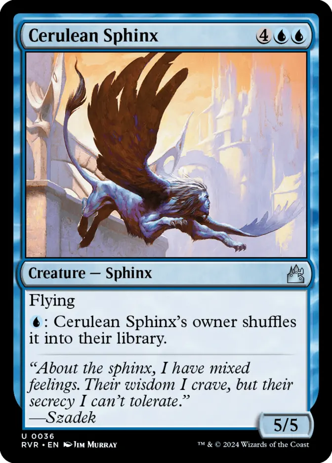 Cerulean Sphinx [RVR]