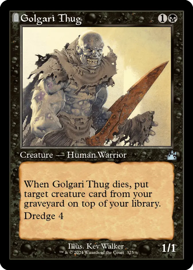 Golgari Thug <retro> [RVR]